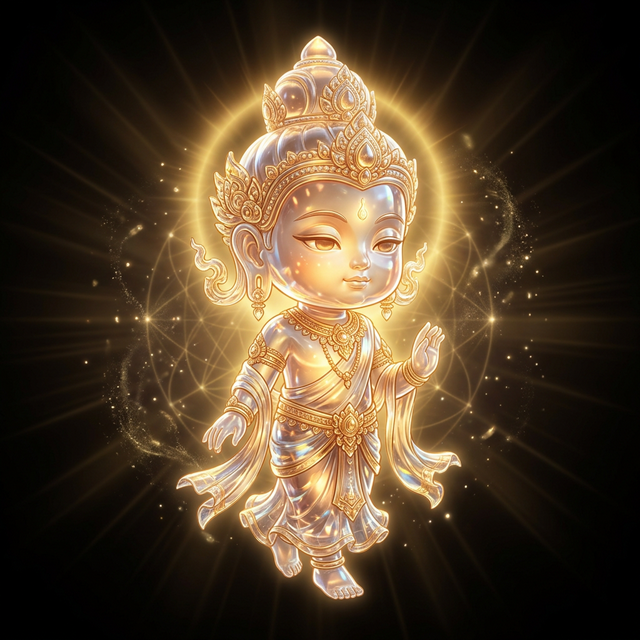 行走佛 - deity portrait