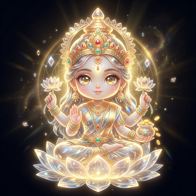 吉祥天女 - deity portrait