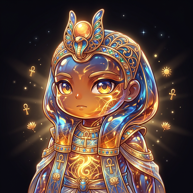 拉 - deity portrait