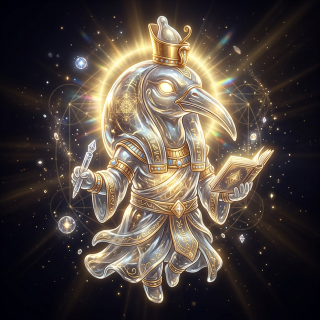透特 - deity portrait